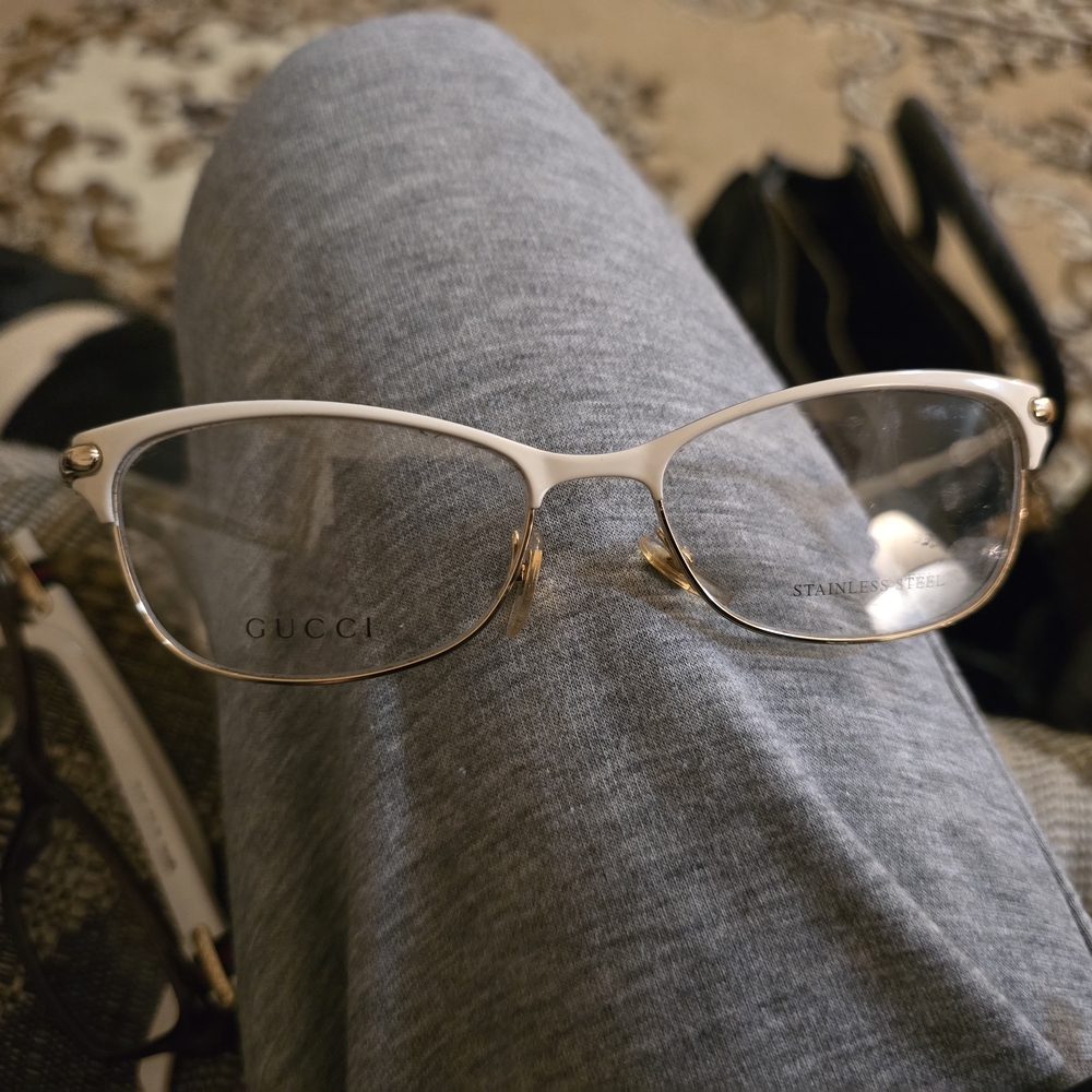 Gucci Gold Women's Eyeglasses